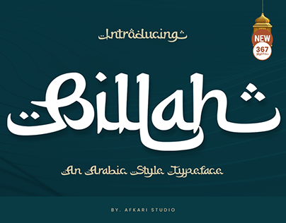 Billah - An Arabic Style Typeface