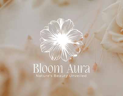 Projektin miniatyyri – Elegant floral branding | feminine flower premade logo