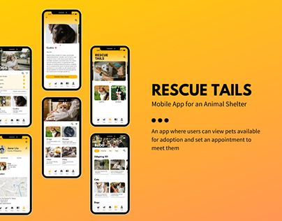 Rescue Tails (Mobile App for an Animal Shelter)