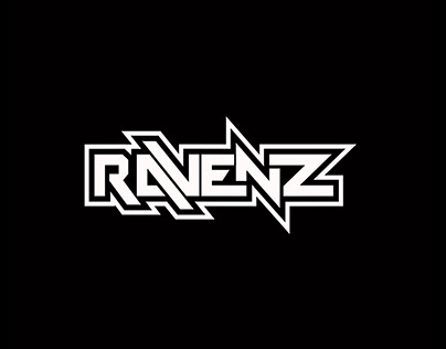 Design Logo DJ Ravenz