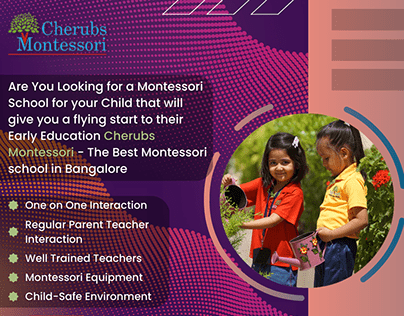 How does Cherubs Montessori School support its students
