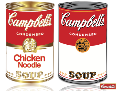 Campbell's soup Re-designed