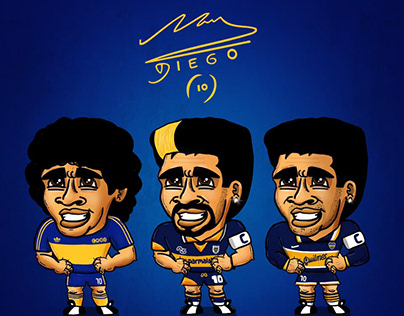 Maradona in Boca Jrs