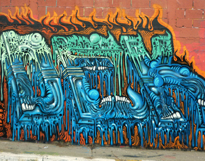 graffiti death