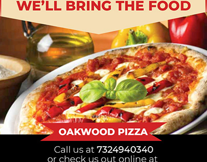 Social media Posts for Oakwood Pizza