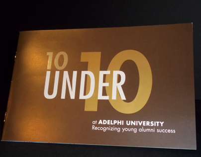 10 Under 10 Logo design and Brochure