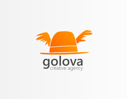 Logotype for creative-agency GOLOVA