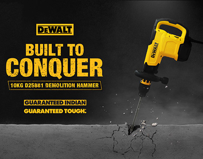 DeWalt | 10KG Demolition Hammer India Launch | Digital