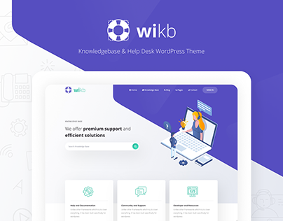 Wikb WordPress Theme