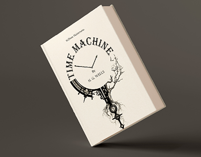 book cover redesign " TIME MACHINE "