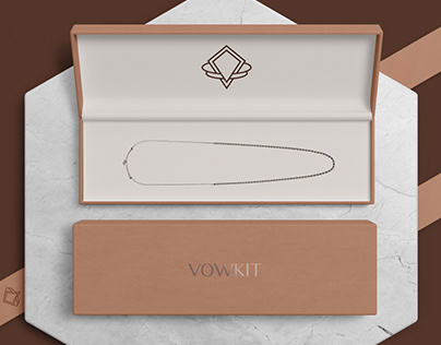 Vowkit, Jewelry Logo design and Visual Identity
