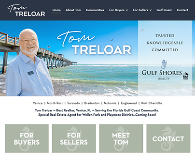 Gulf Shores Realty Website Design - Tom Treloar