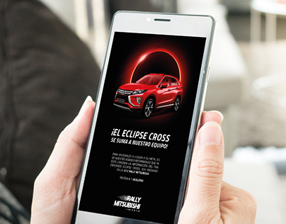 Retoque Digital - Mailing Rally Mitsubishi