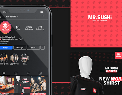 Mr. Sushi Redesign Concept & Website Redesign