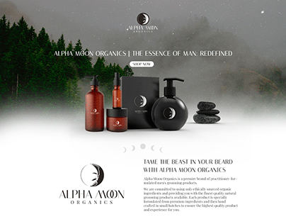 Alpha Moon - Web Design