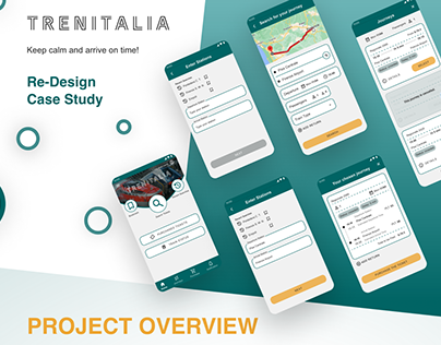 Re-Design Trenitalia Web Application