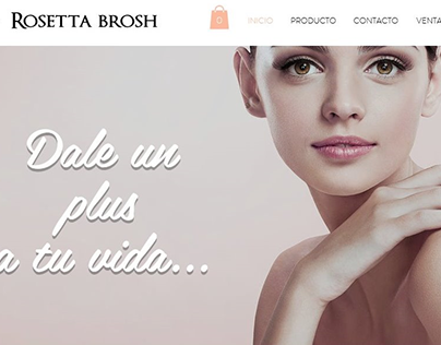 diseño website roseta brosh 2017