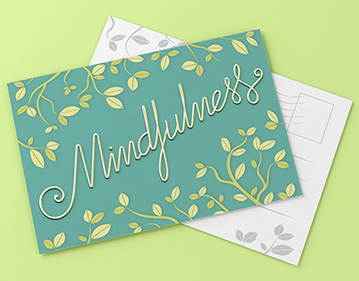 Mindfulness Postcard