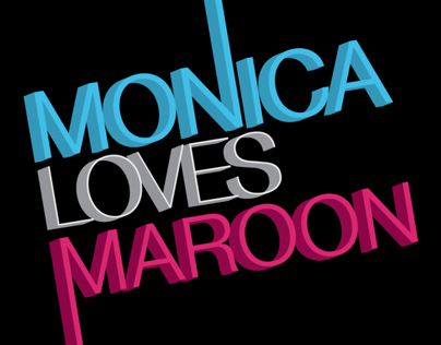 Monica Loves Maroon