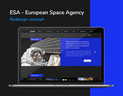 ESA European Space Agency Redesign Concept