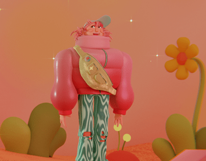 Puffy, 3D Character