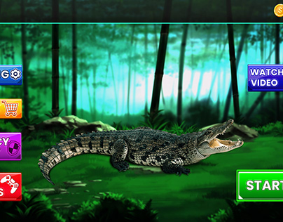 Crocodile Game UI