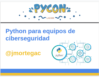 Conferencia Python ciberseguridad