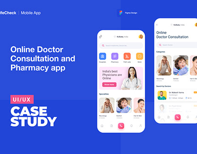 LifeCheck | Online Doctor Consultation app Case Study