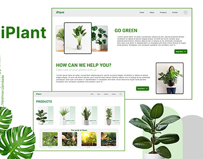 Iplant- A Doorstep service to nurture your plants.