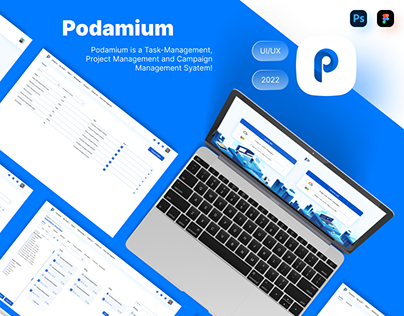Podamium - Projects & Campaign Management System