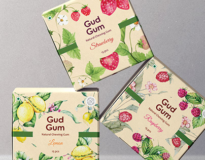 Gud Gum- Plastic free Chewing Gum (Redesign project)