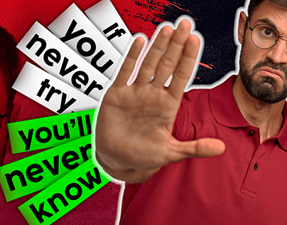 Project thumbnail - Thumbnail "If you never try you will never know"