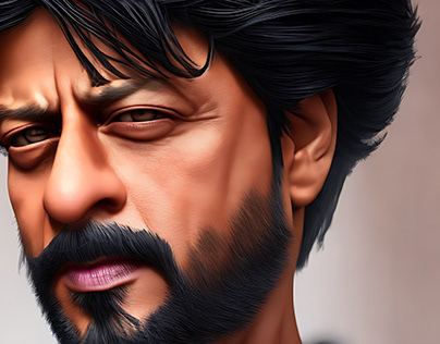 Shahrukh Khan illustration