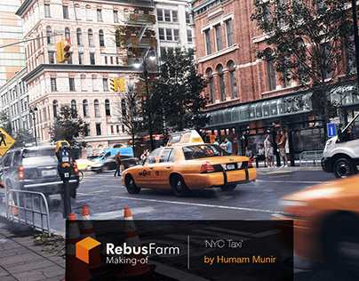 'NYC Taxi' by Humam Munir