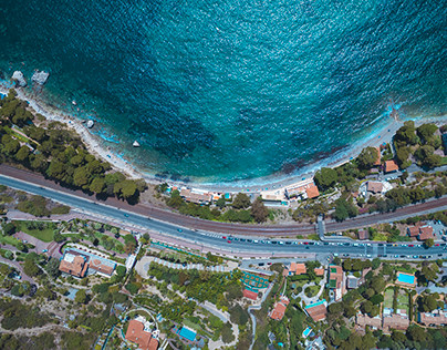 The French Riviera by drone - Part I
