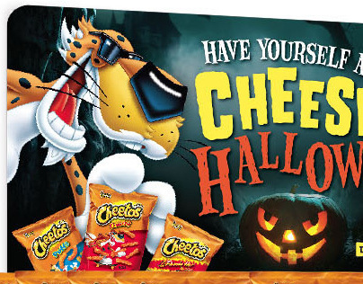 Cheetos Halloween Display | Dollar General