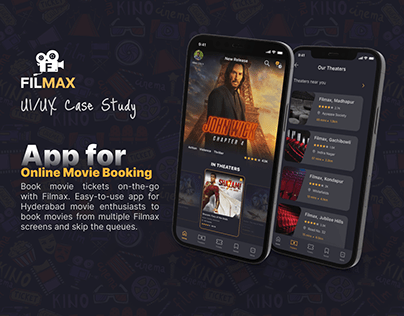 Filmax - Online Movie Booking App