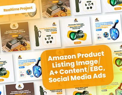 Amazon Listing: EBC, Infographics, & Images for Impact