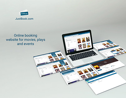 JustBook.com Website fo inline movie booking