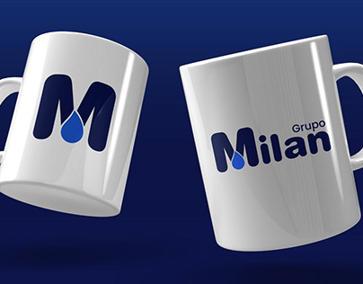 Logotipo - Grupo Milan / Água / Water