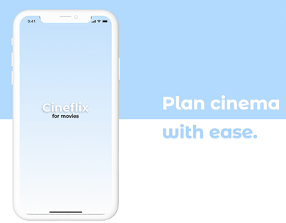IOS presentation- Cineflix (movie booking app)
