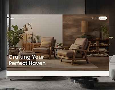 Project thumbnail - Furniture Website Design