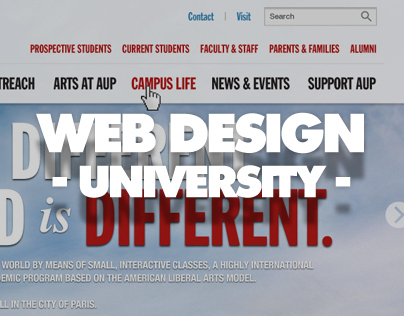 WEB DESIGN - University