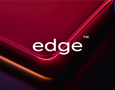 'edge' - brand name 'Quicksand' - Typeface Font Name.