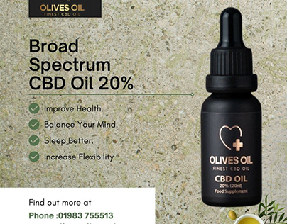 Broad Spectrum CBD Oil 20%