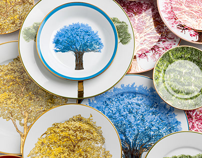 Tableware Set - Árvores do Brasil