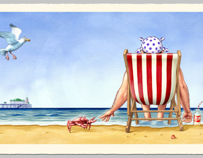 Vintage Seaside Postcard 2