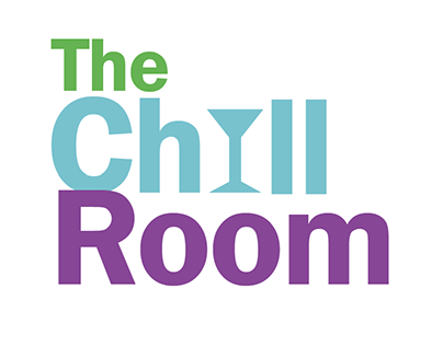 The Chill Room Wordmark logo, Colored