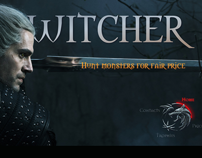 Witcher promo site