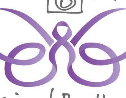 Ribbon Butterfly Logo
